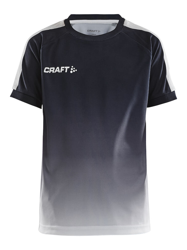 Craft Pro Control Fade Jersey Jr - black-white-2