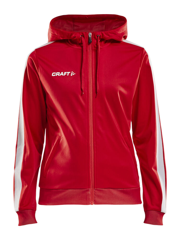 Craft Pro Control Hood Jacket W - bright-red-white