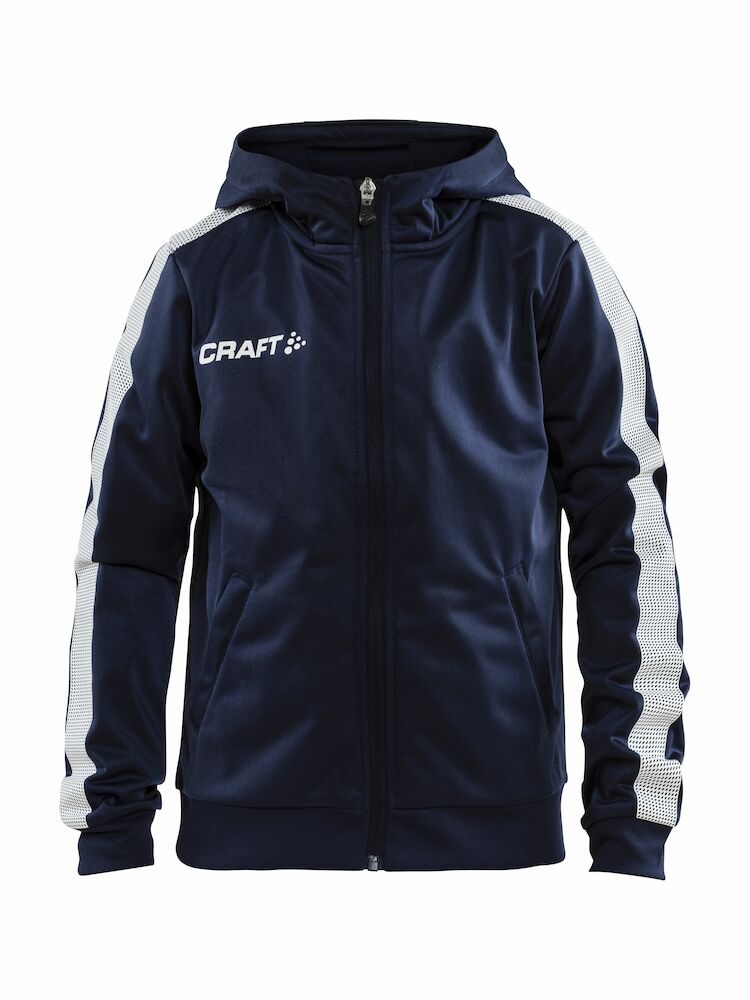 Craft Pro Control Hood Jacket Jr - navy-white-2