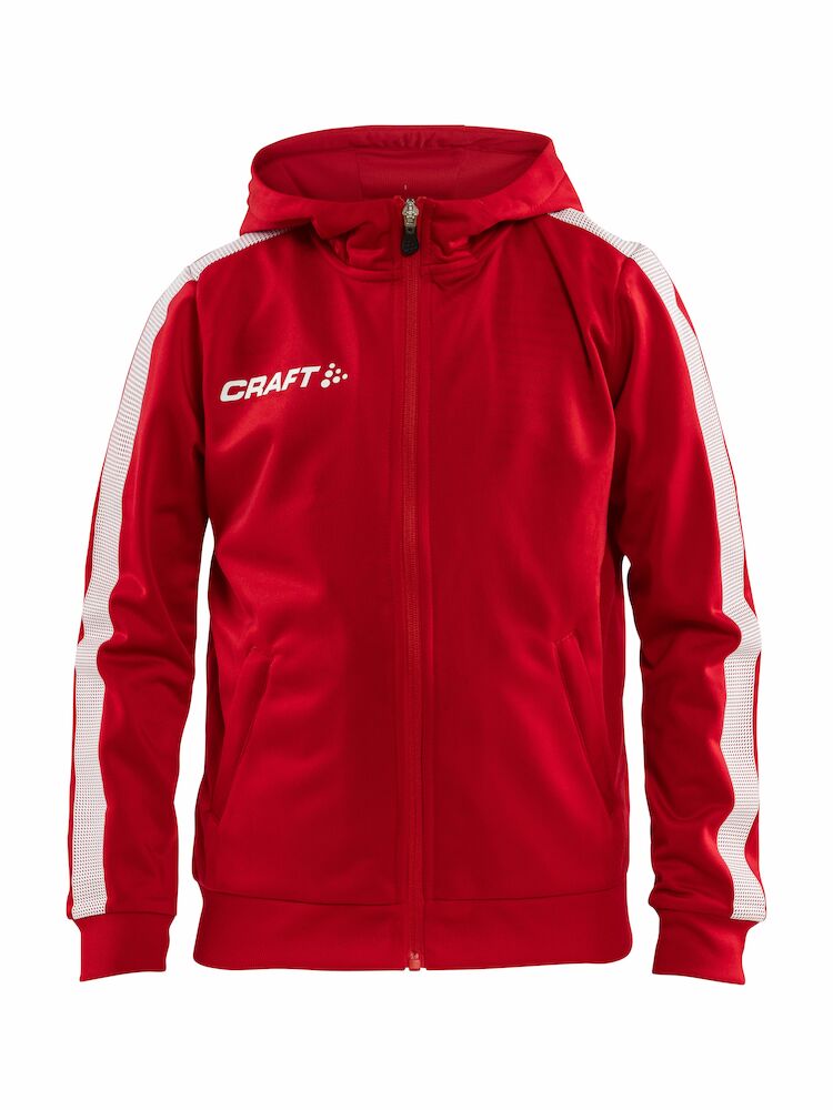 Craft Pro Control Hood Jacket Jr - bright-red-white