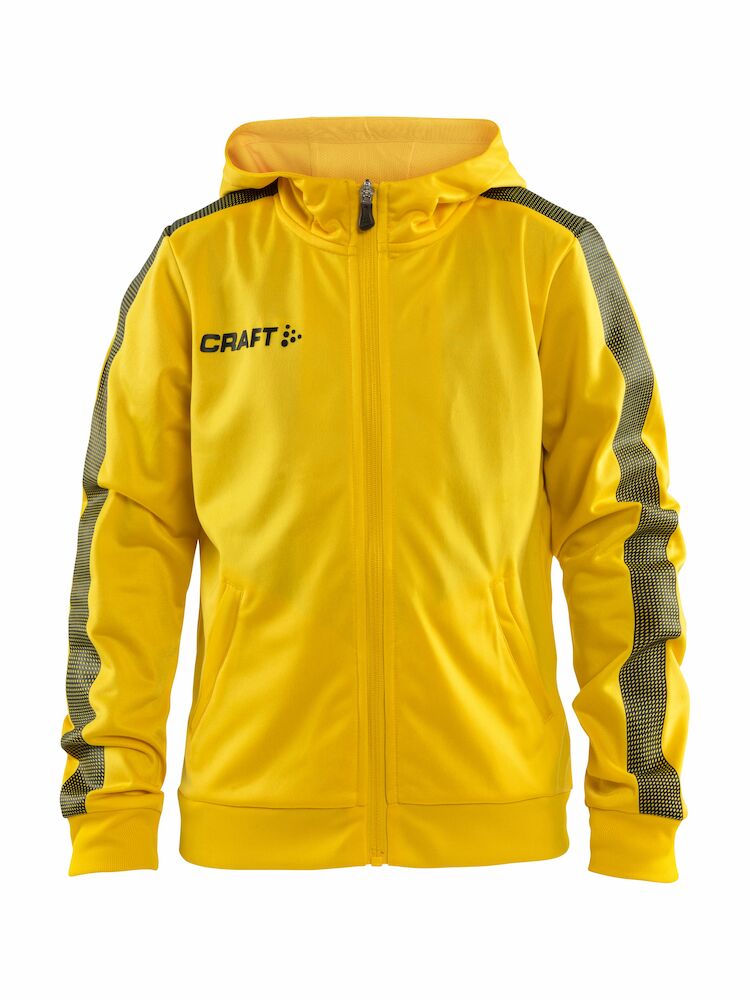 Craft Pro Control Hood Jacket Jr - sweden-yellow-black