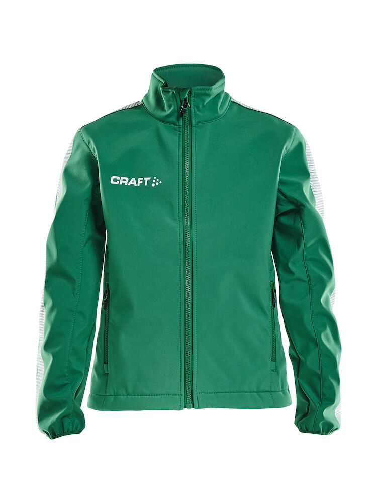 Craft Pro Control Softshell Jacket Jr - team-green