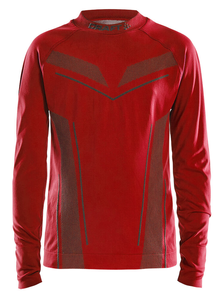 Craft Pro Control Seamless Jersey Jr - bright-red