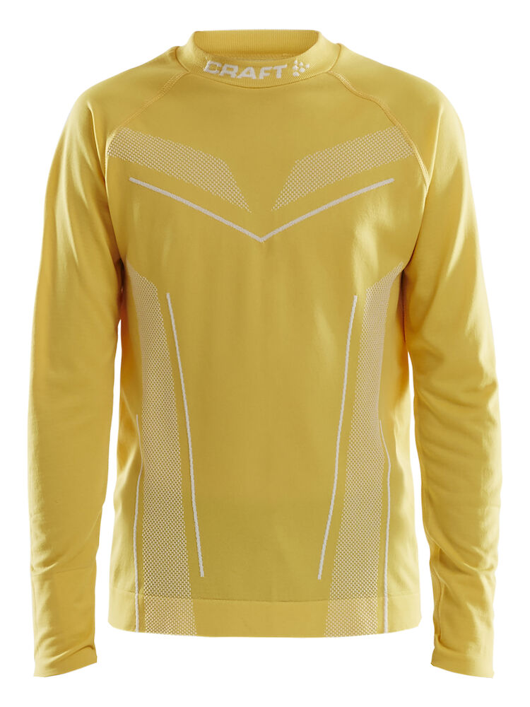 Craft Pro Control Seamless Jersey Jr - sweden-yellow