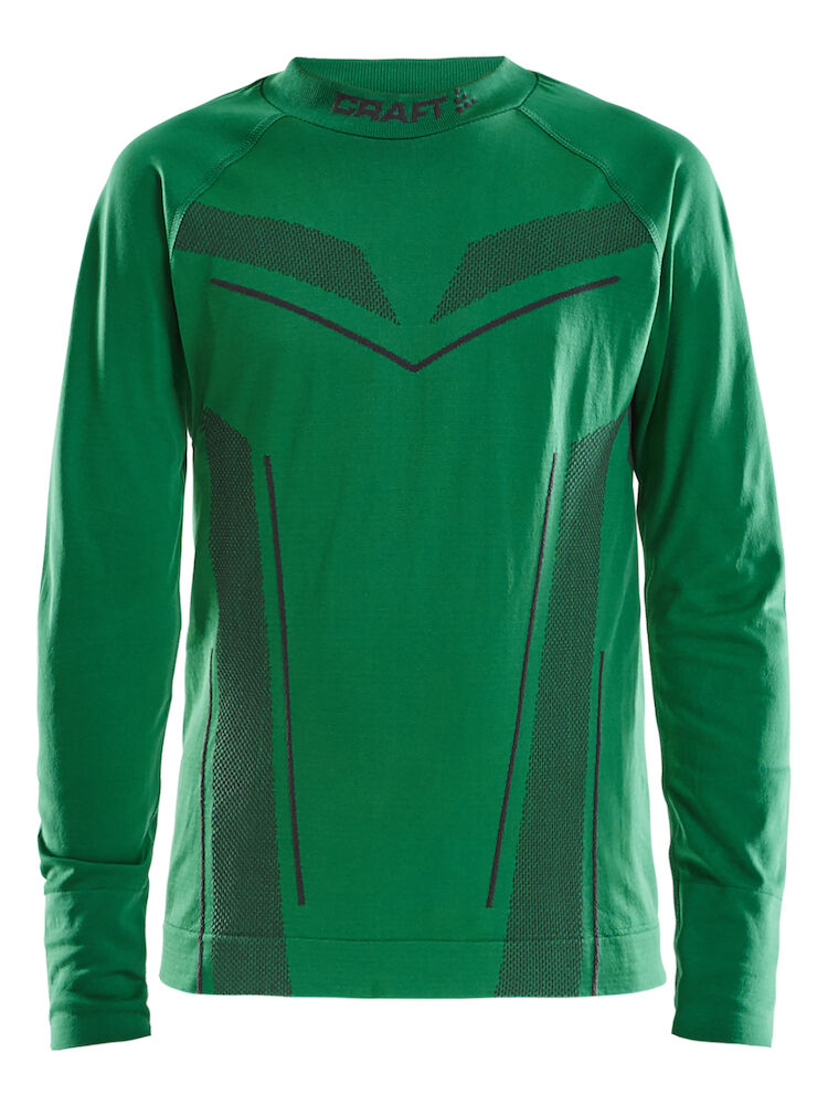 Craft Pro Control Seamless Jersey Jr - team-green