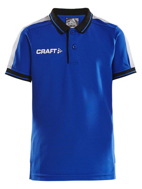 Craft Pro Control Poloshirt Jr - club-cobolt-black