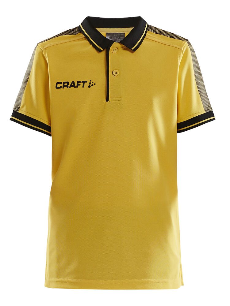 Craft Pro Control Poloshirt Jr - sweden-yellow-black