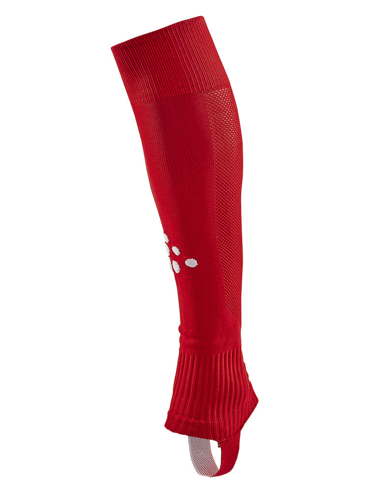 Craft Pro Control Solid W-O Foot Socks Jr - bright-red