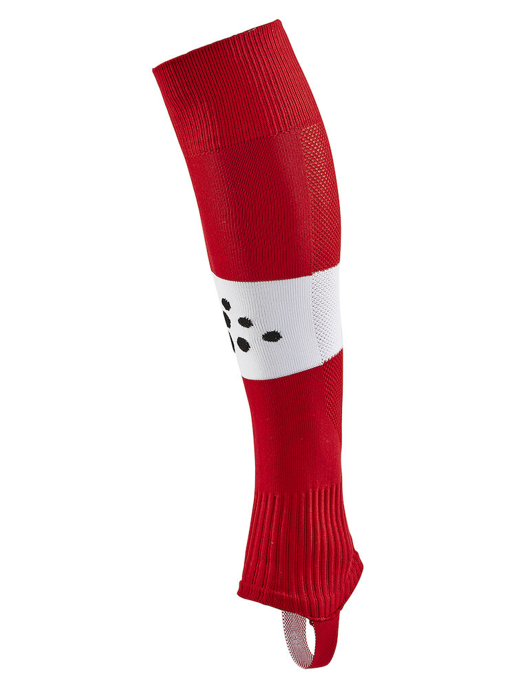 Craft Pro Control Stripe W-O Foot Socks Senior - bright-red-white