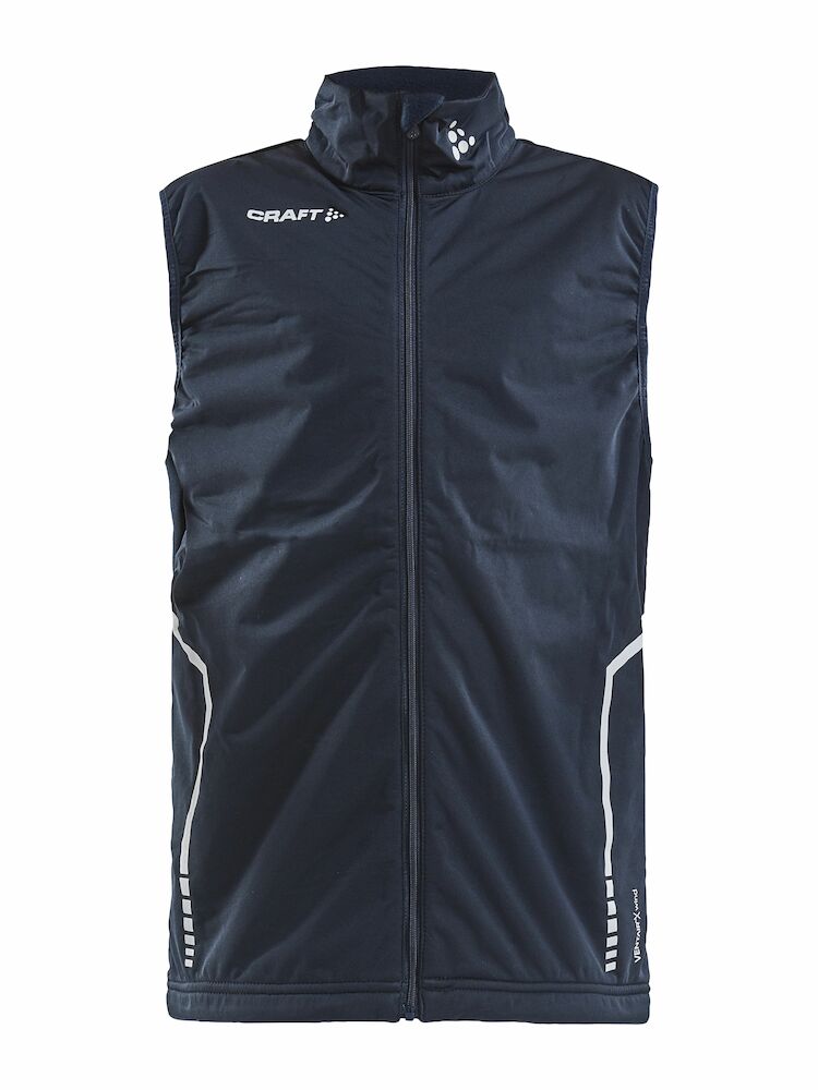 Craft Warm Club Vest Jr - dark-navy