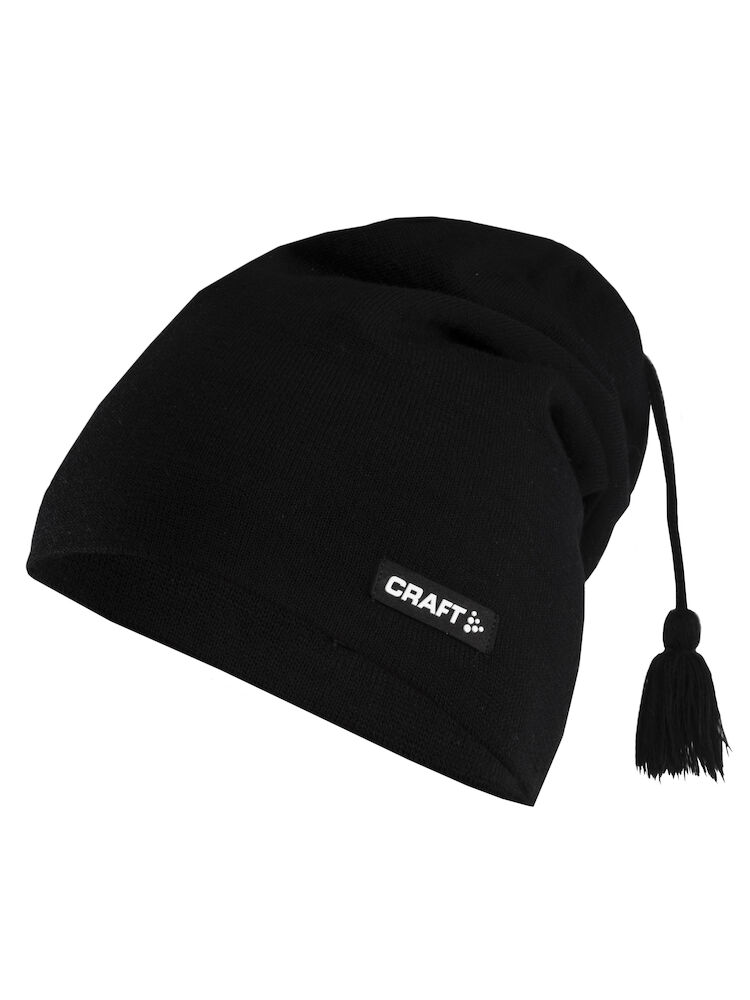 Craft Knitted hat promo - black