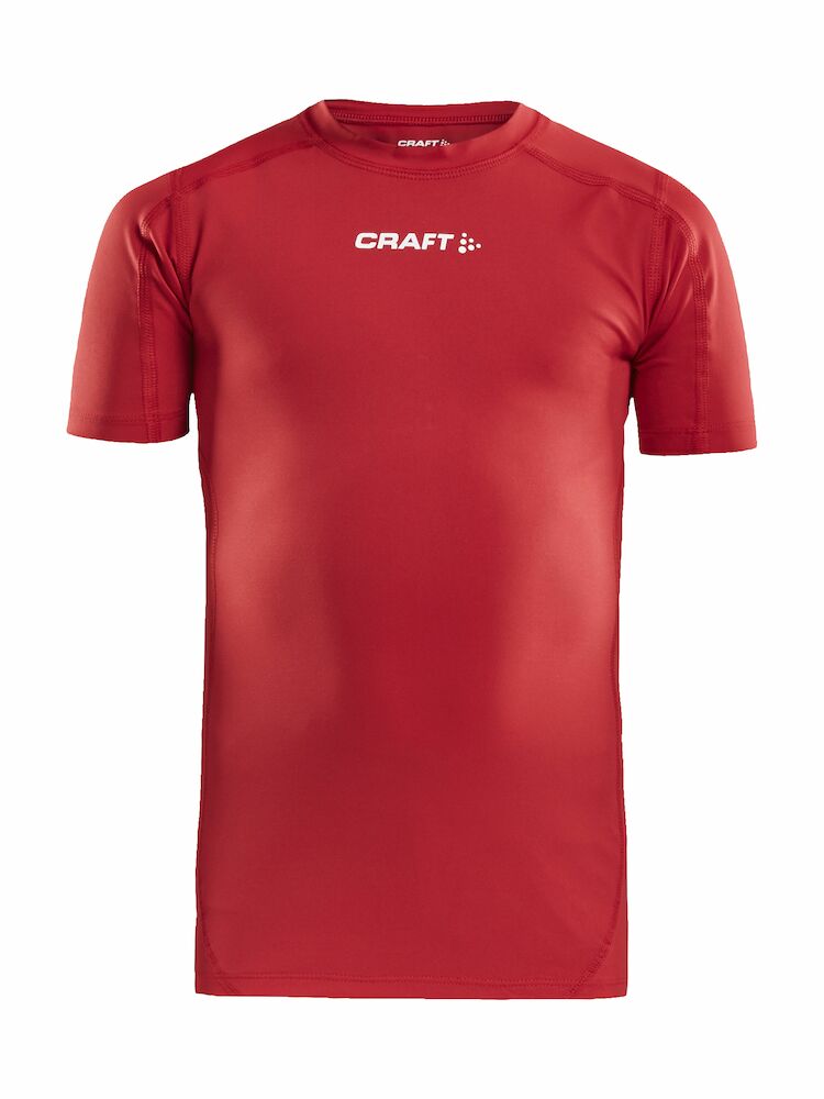 Craft Pro Control Compression Tee Jr - bright-red