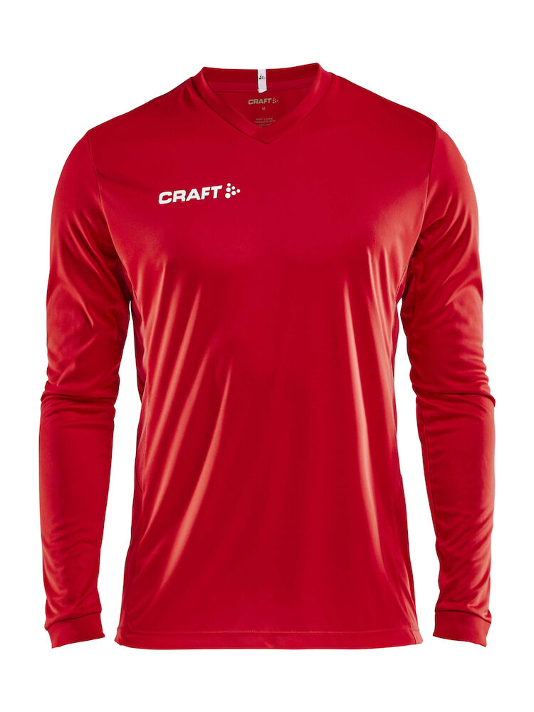 Craft Squad Go Jersey Solid Ls M - bright-red