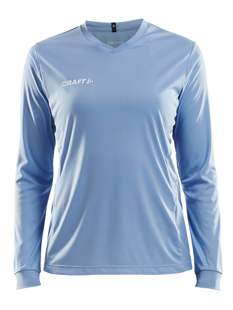 Craft Squad Go Jersey Solid Ls W - mff-blue