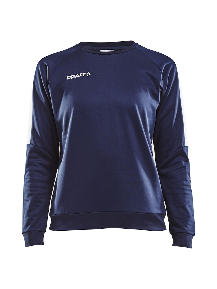 Craft Progress R-Neck Sweater W - navy-white-2