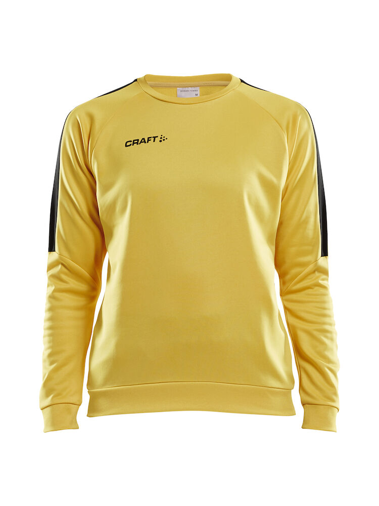 Craft Progress R-Neck Sweater W - sweden-yellow-black