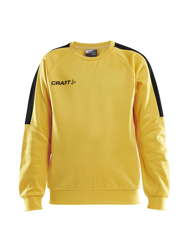 Craft Progress R-Neck Sweater Jr - sweden-yellow-black