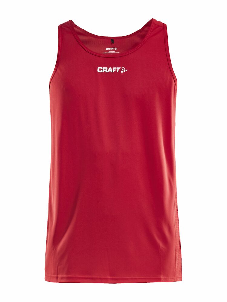 Craft Rush Singlet M - bright-red