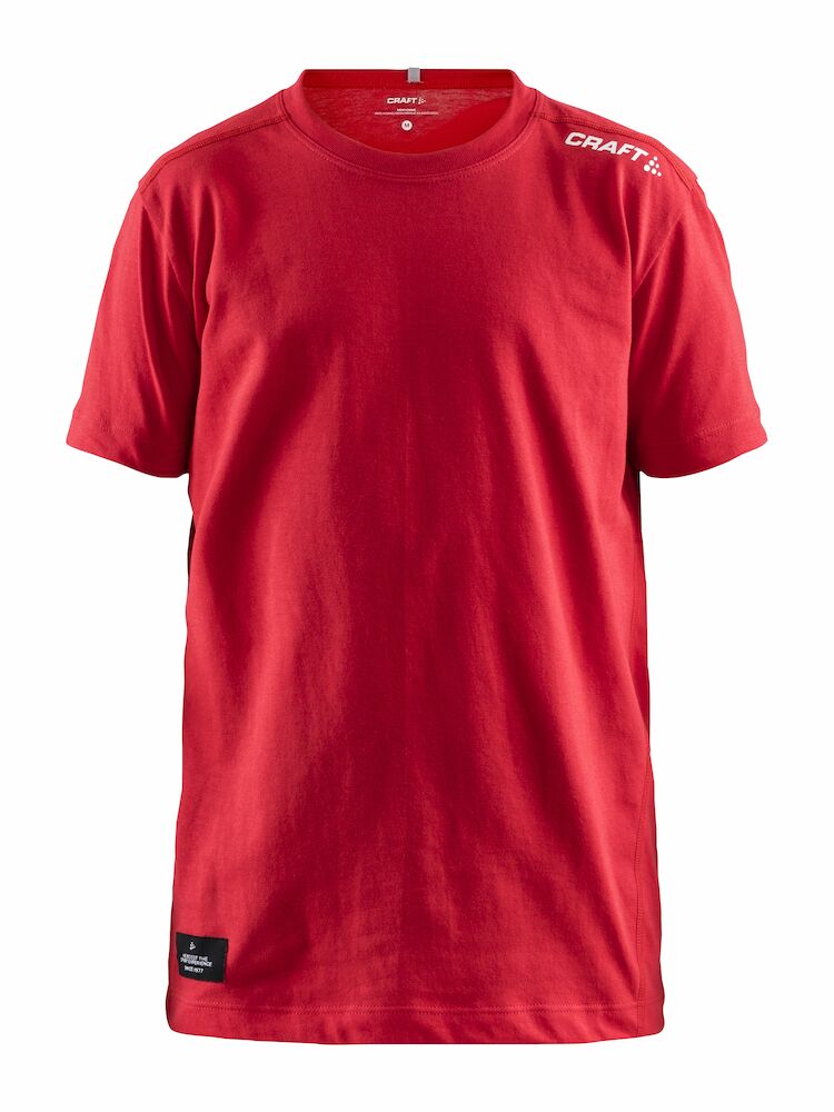 Craft Community Mix SS Tee Jr - bright-red