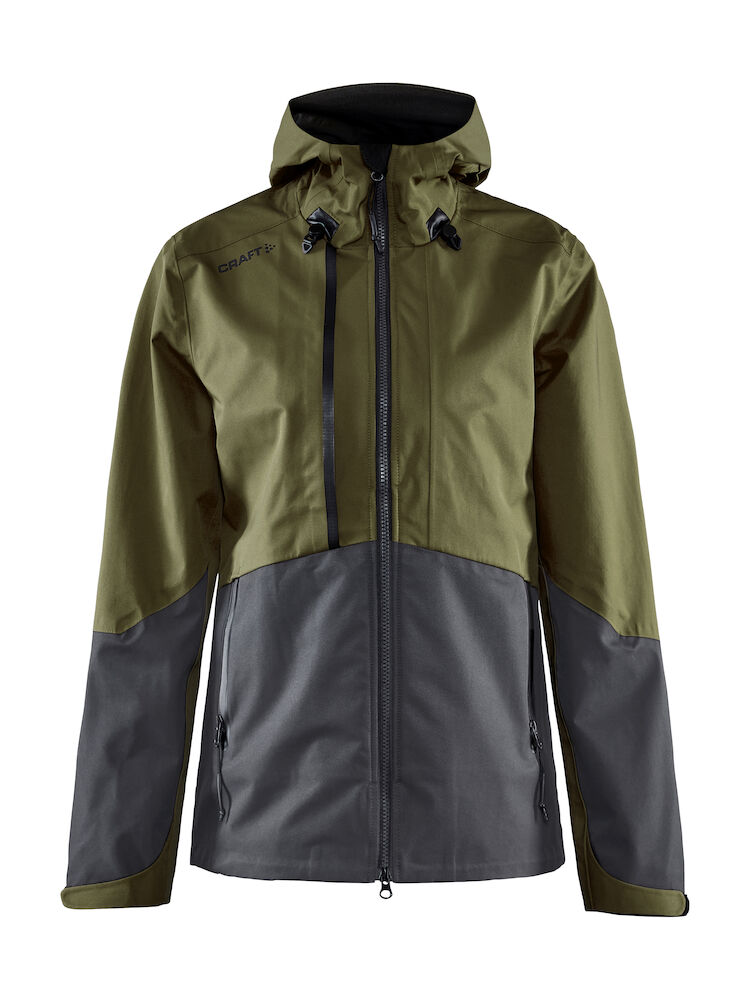 Craft Block shell jkt W - woods-asphalt