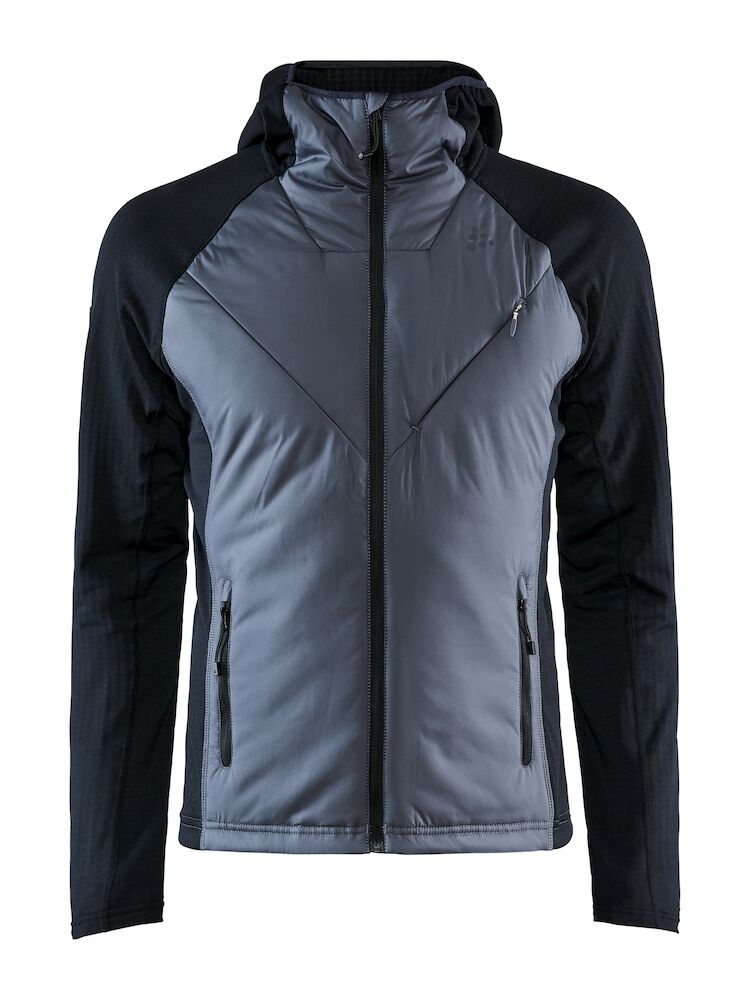 Craft Polar lt pd midlayer M - black-asphalt