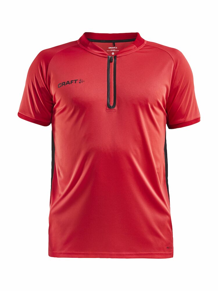 Craft Pro Control Impact Polo M - bright-red-black