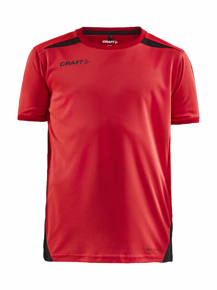 Craft Pro Control Impact SS Tee Jr - bright-red-black