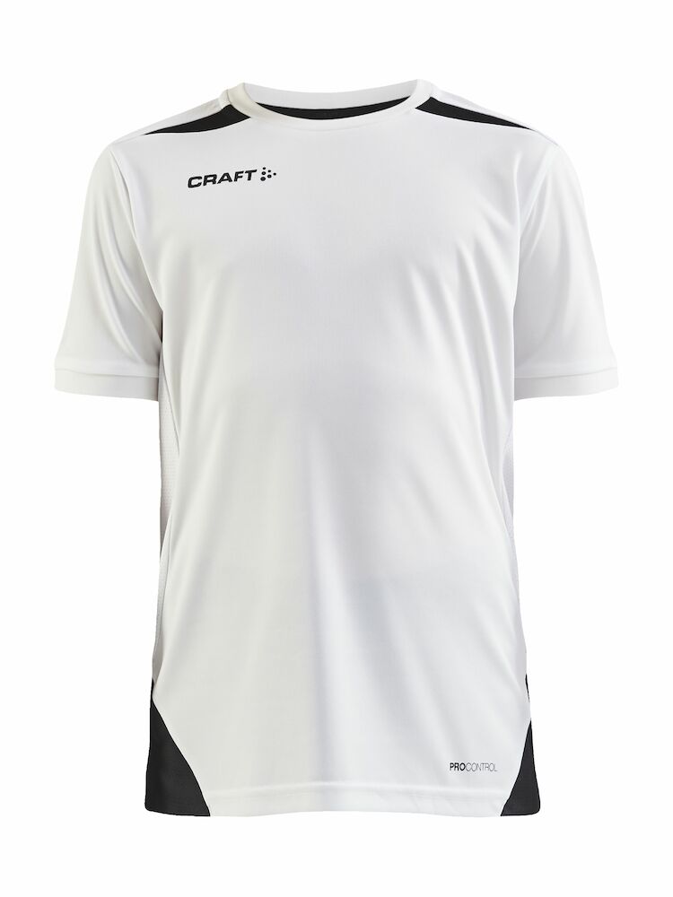 Craft Pro Control Impact SS Tee Jr - white-black-2