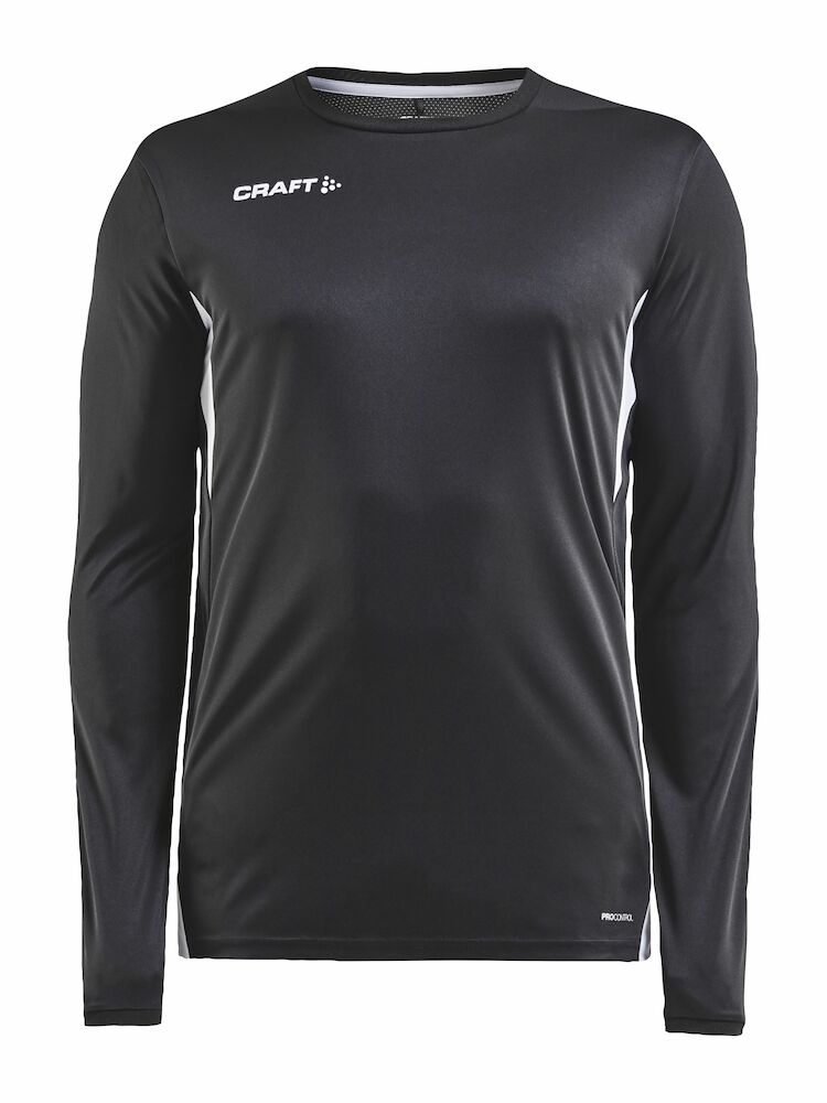 Craft Pro Control Impact LS Tee M - black-white