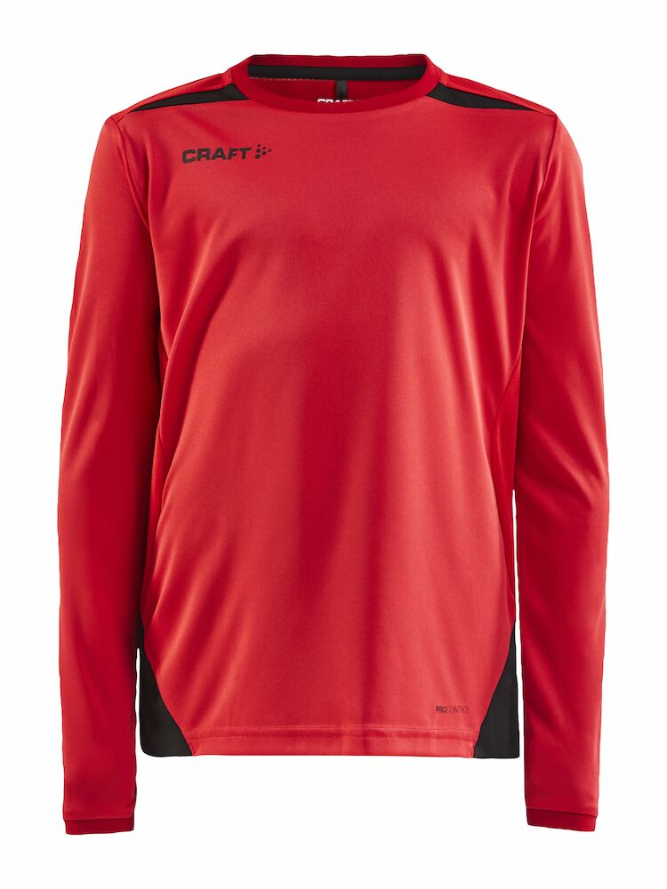 Craft Pro Control Impact LS Tee Jr - bright-red-black