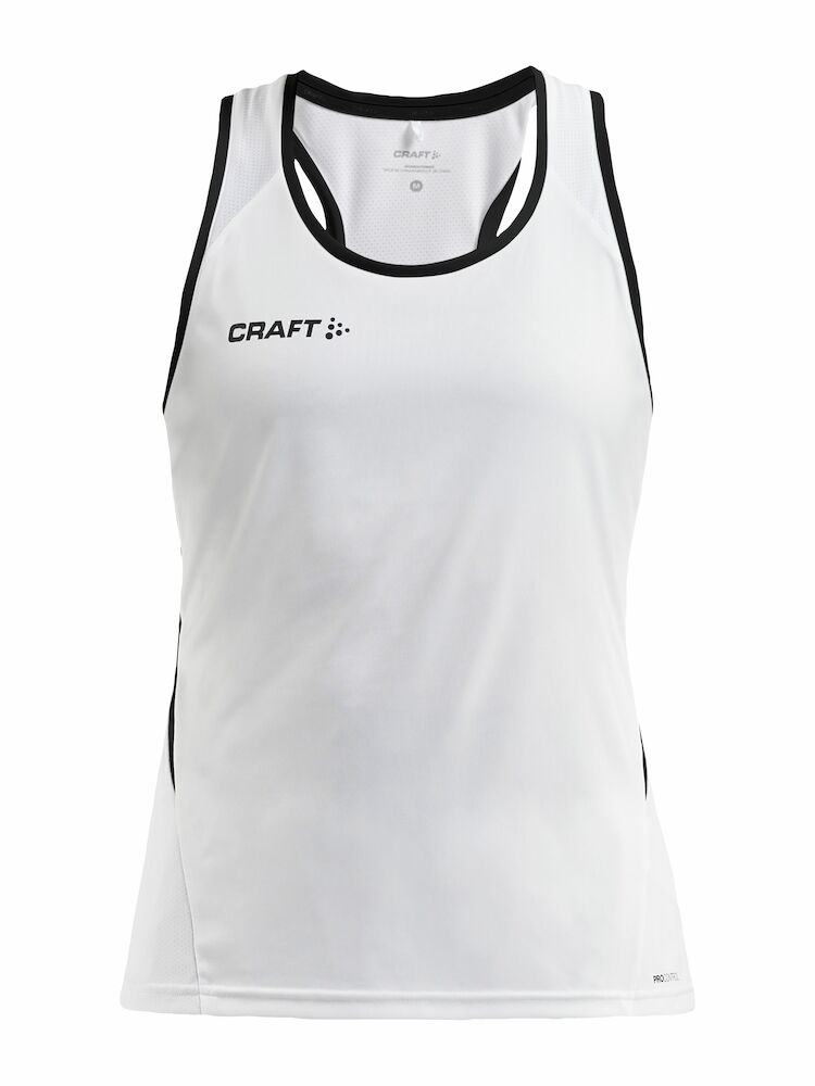 Craft Pro Control Impact Singlet W - white-black