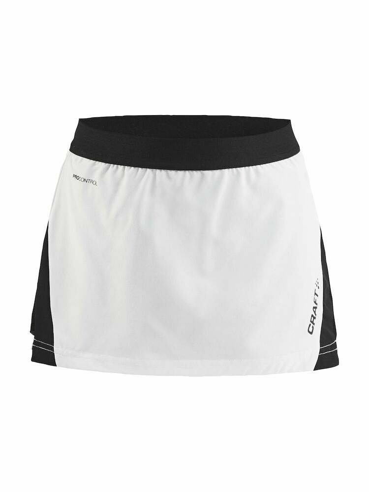 Craft Pro Control Impact Skirt Jr - white-black-2