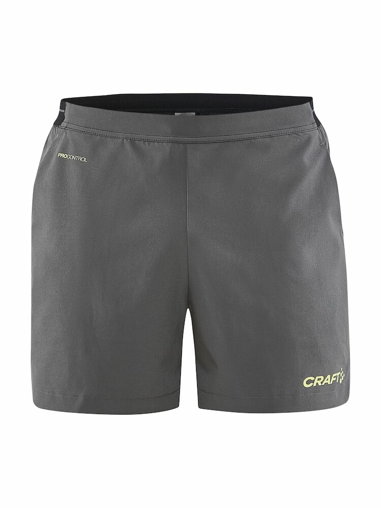 Craft Pro Control Impact Short Shorts M - granite-giallo