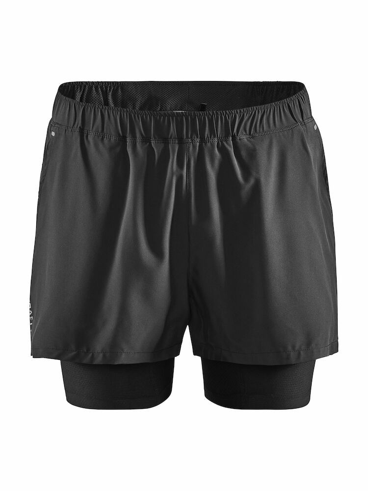 Craft ADV Essence 2-in-1 Stretch Shorts M - black