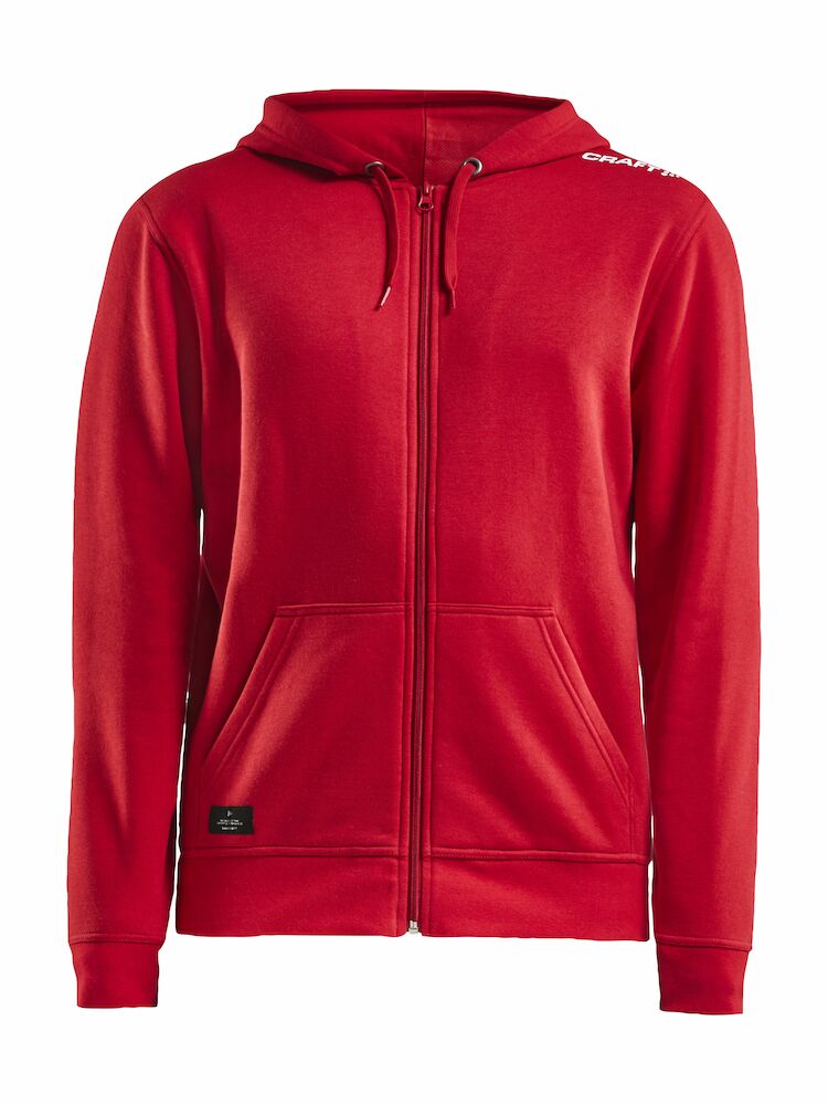 Craft Community FZ Hoodie M - bright-red