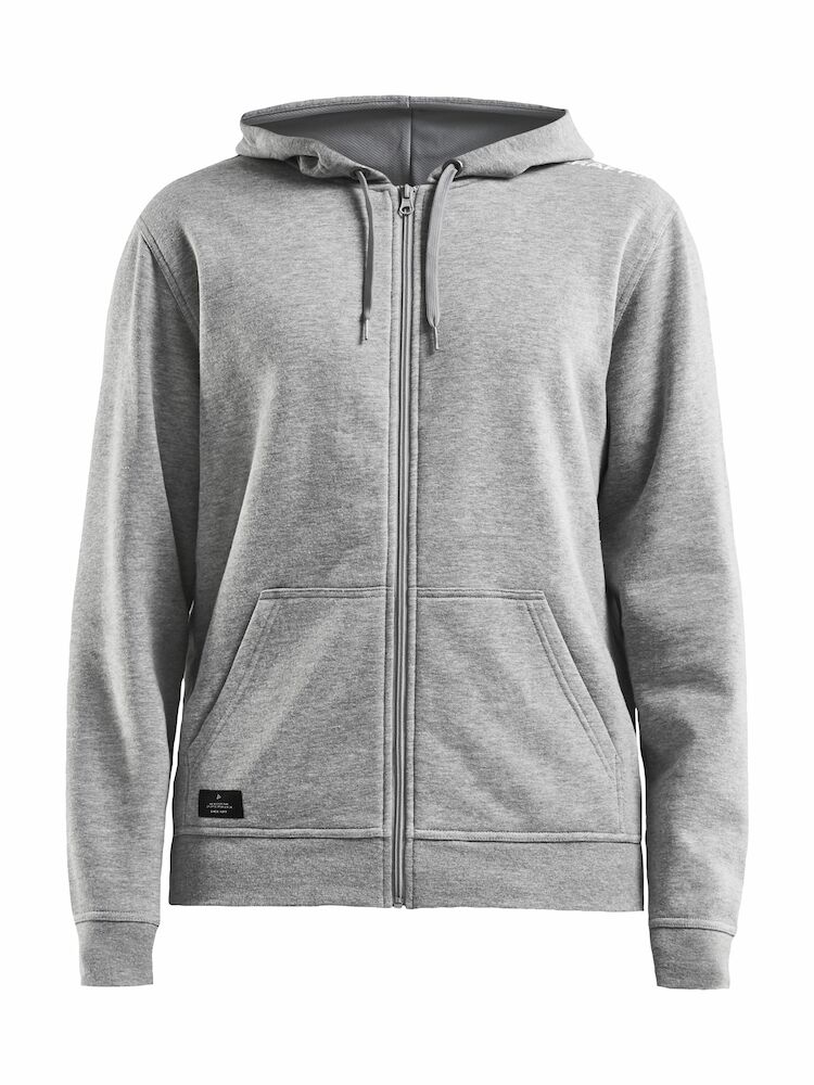 Craft Community FZ Hoodie M - grey-melange