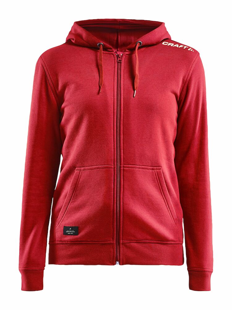 Craft Community FZ Hoodie W - bright-red