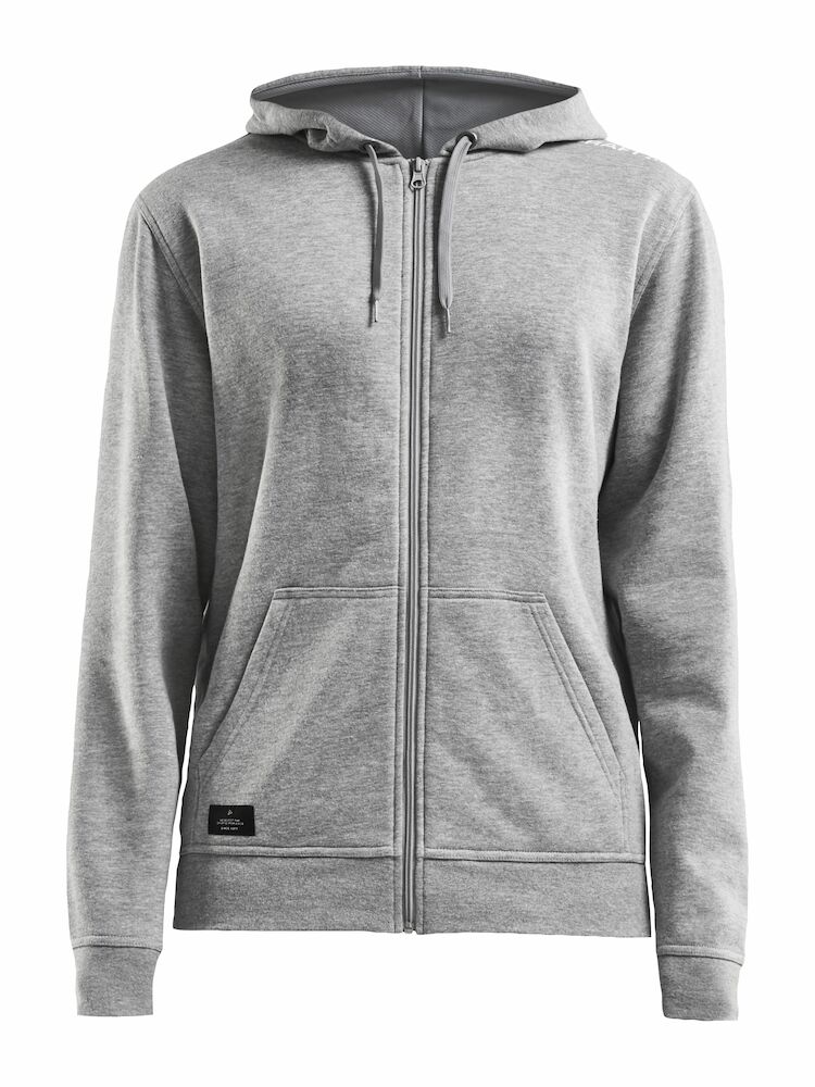 Craft Community FZ Hoodie W - grey-melange