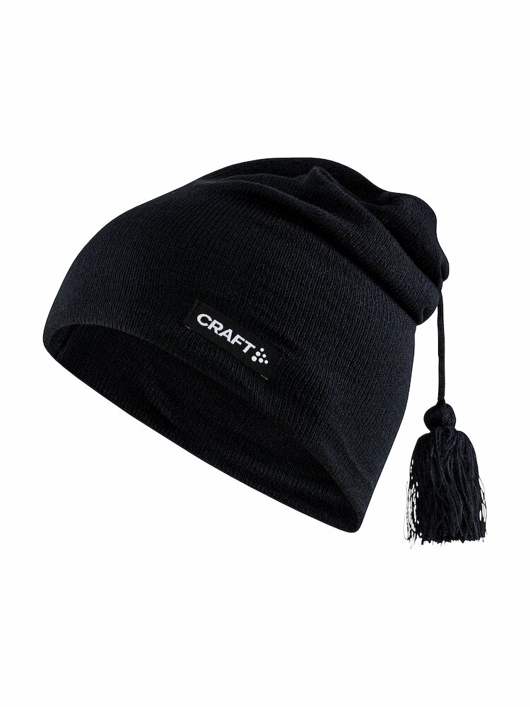 Craft CORE Classic Knit Hat - black