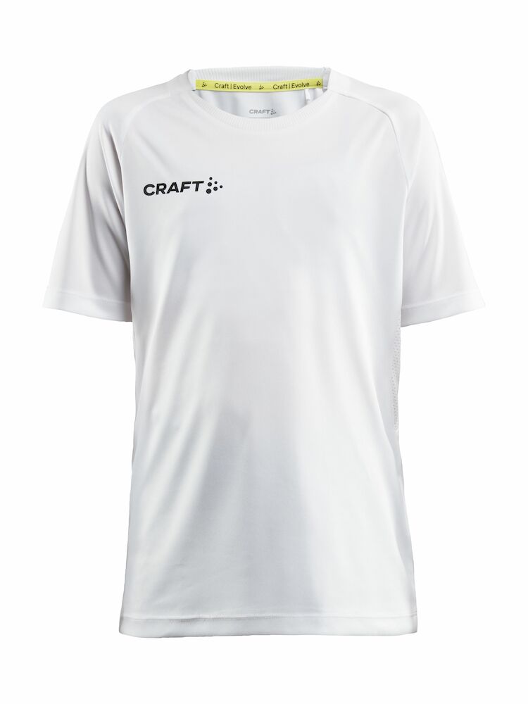 Craft Evolve Tee JR - white