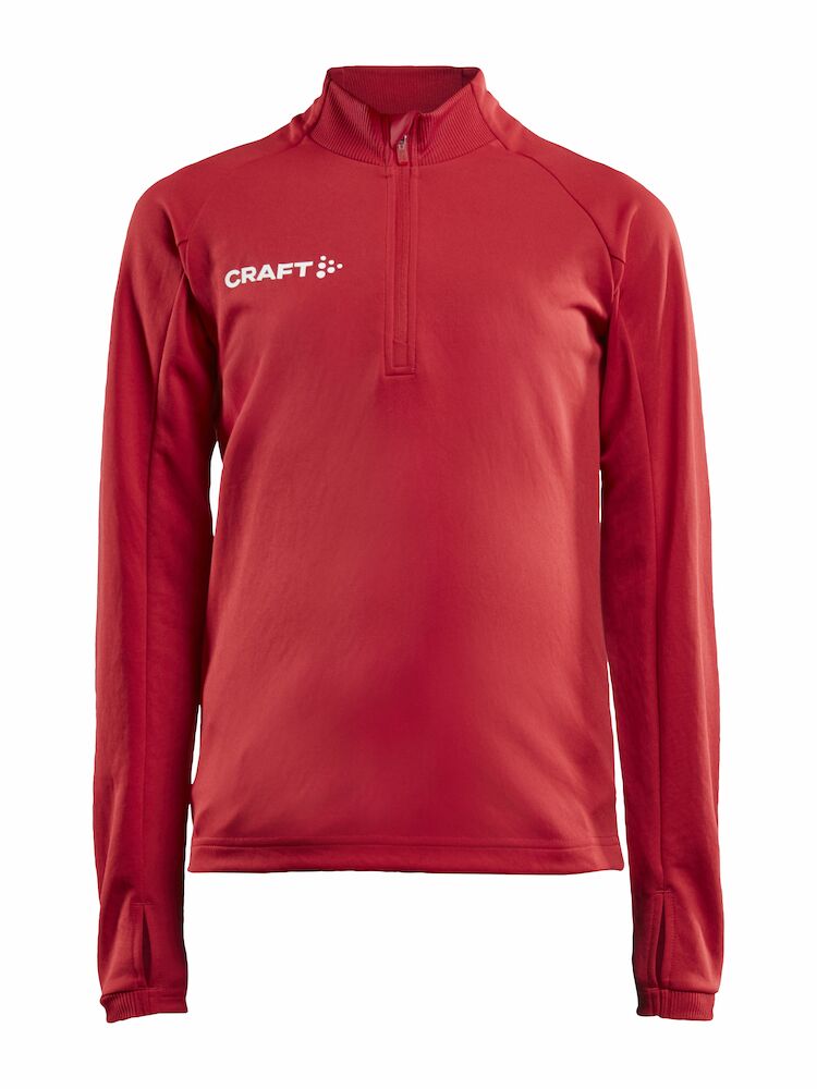 Craft Evolve Halfzip JR - bright-red