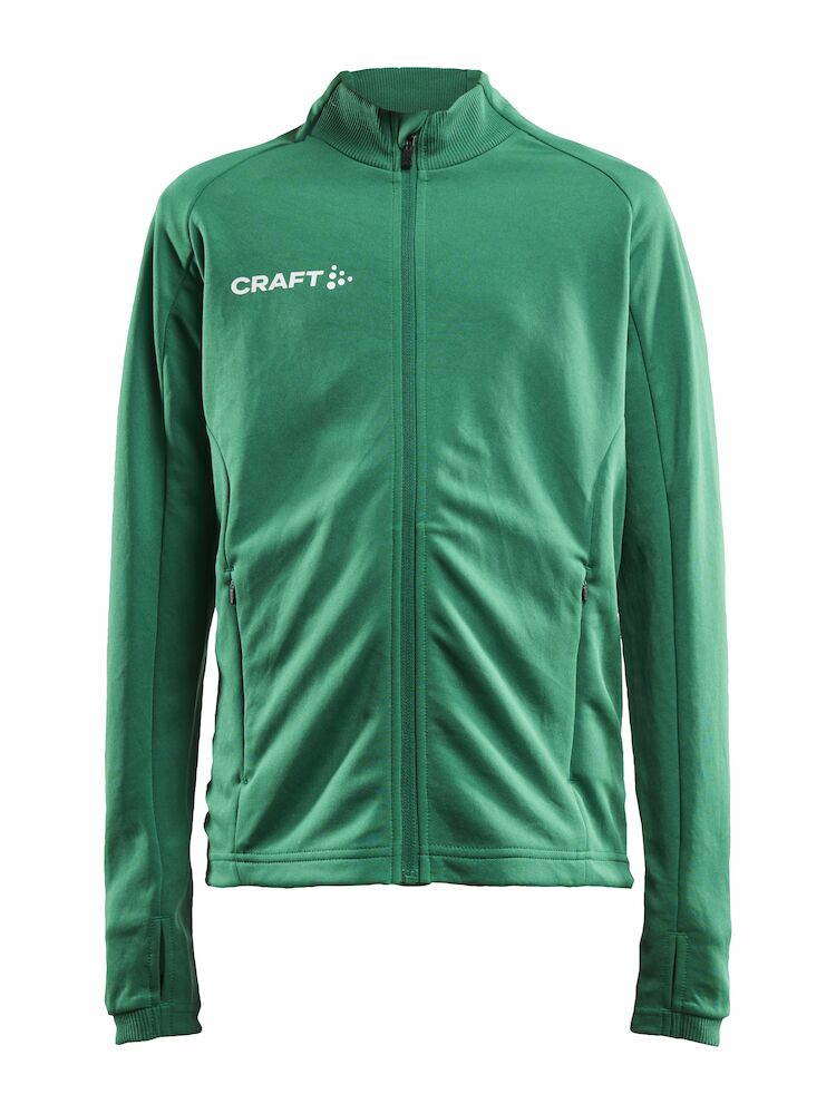 Craft Evolve Full Zip JR - team-green