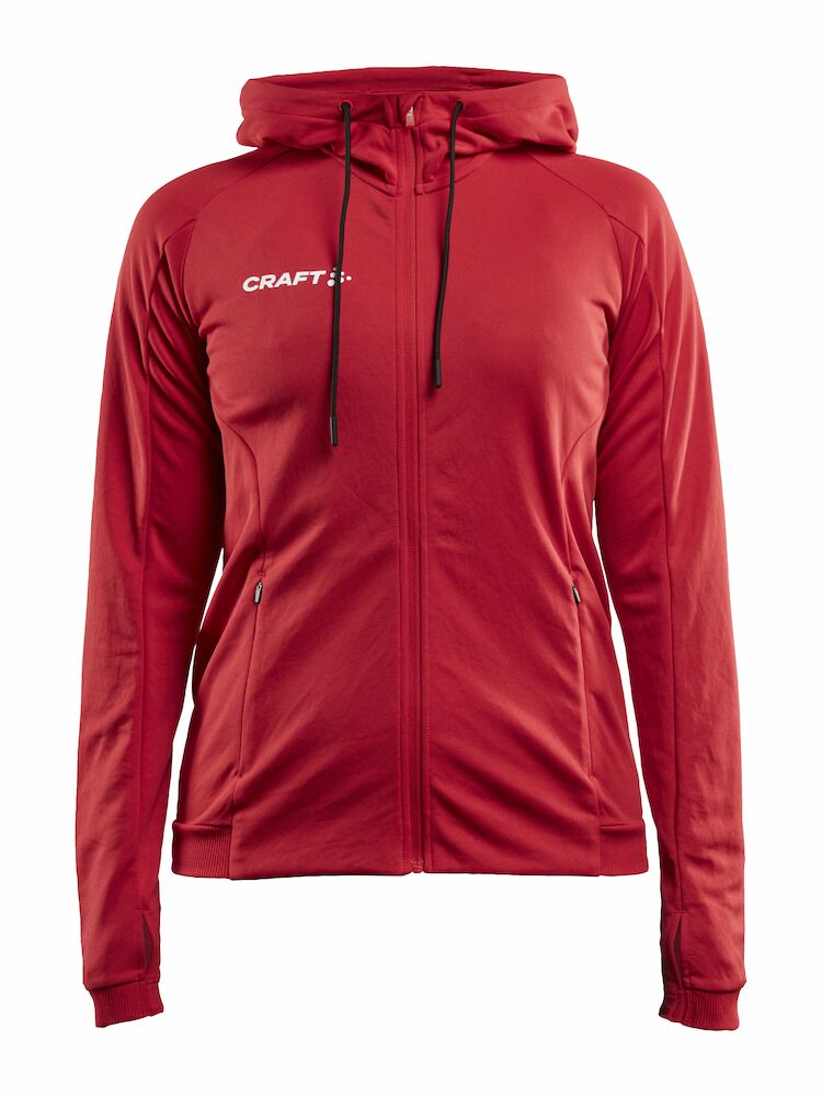 Craft Evolve Hood Jacket W - bright-red