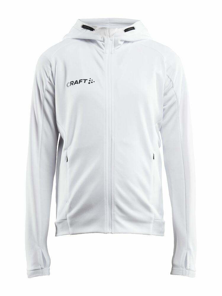 Craft Evolve Hood Jacket JR - white