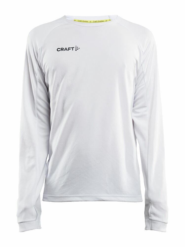 Craft Evolve Crew Neck M - white