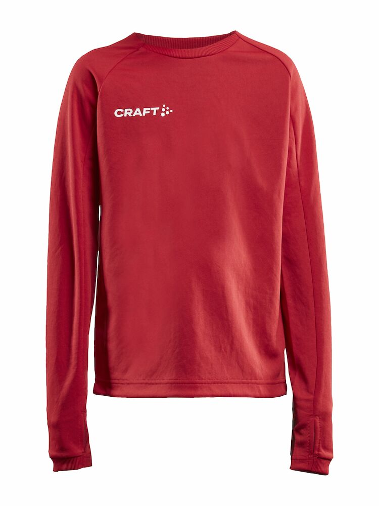 Craft Evolve Crew Neck JR - bright-red