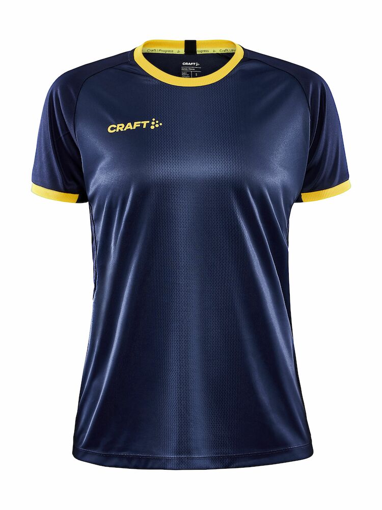 Craft Progress 2.0 Graphic Jersey W - navy-sweden-yellow