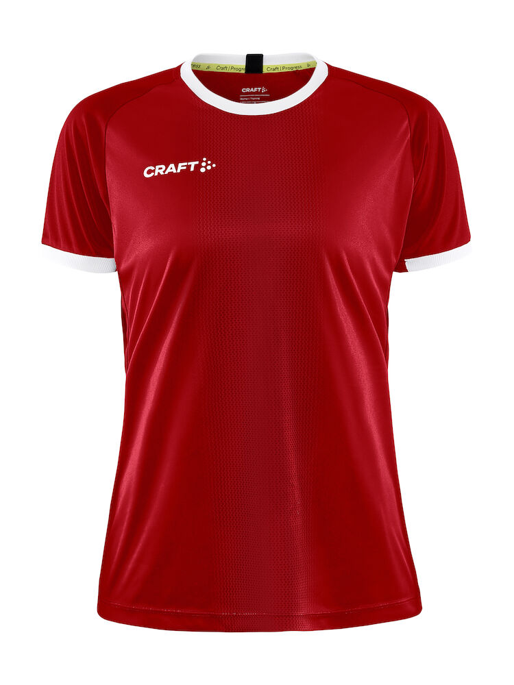 Craft Progress 2.0 Graphic Jersey W - bright-red-white-2