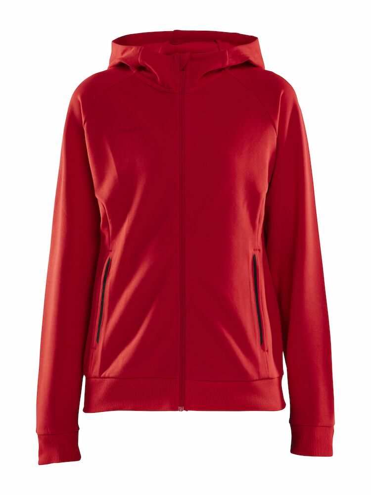 Craft CORE Soul Full Zip Hood W - bright-red