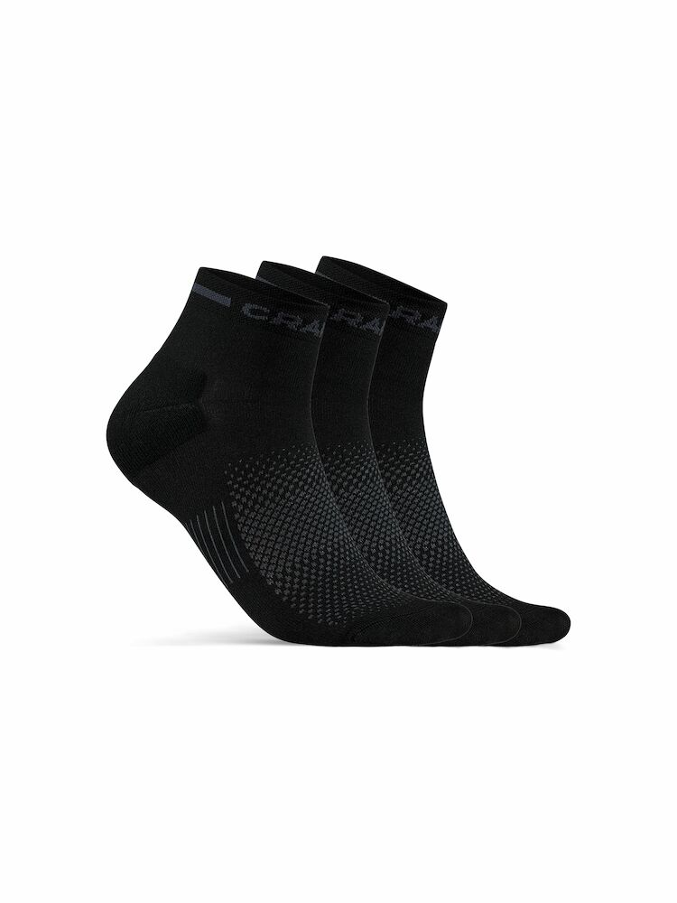 Craft CORE Dry Mid Sock 3-Pack - black